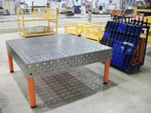 三维柔性焊接平台-铸铁三维柔性焊接平台